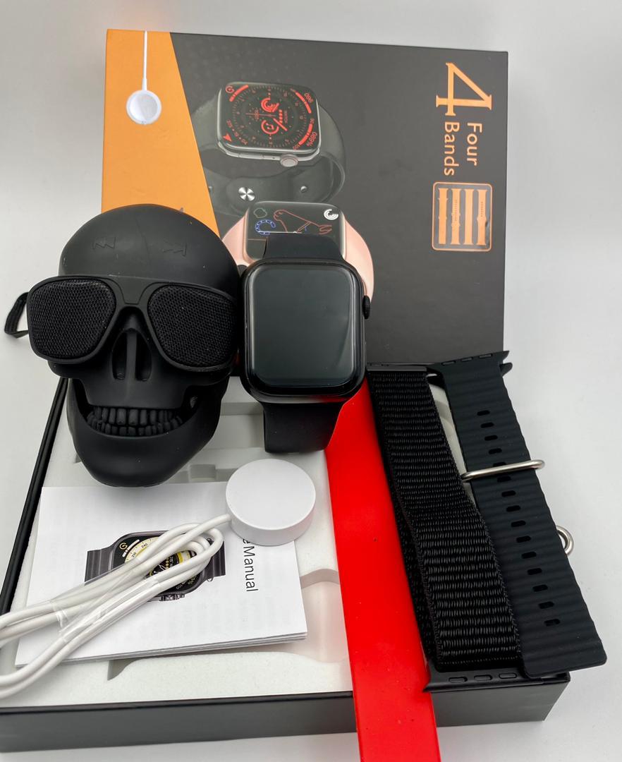 KEQIWEAR New Smartwatch With a Mini Skull 💀 Speaker