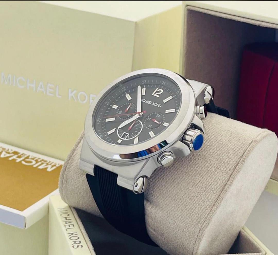 Michael Kors Rubber Strap Wristwatch