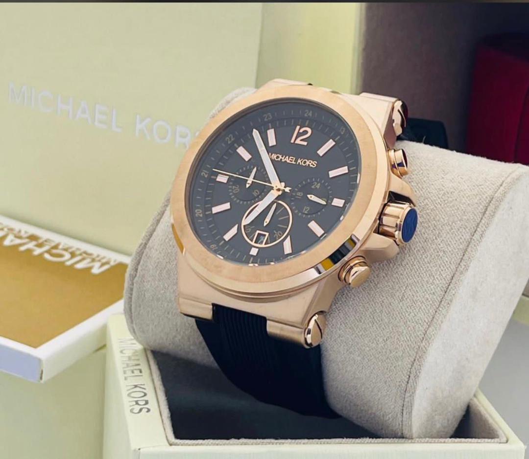Michael Kors Rubber Strap Wristwatch